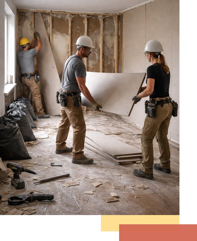 Демонтаж стеновых панелей в Коркино быстро и аккуратно