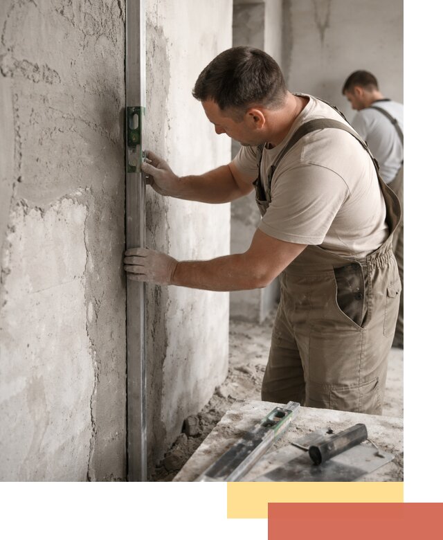 Установка штукатурных маяков в Коркино с гарантией качества