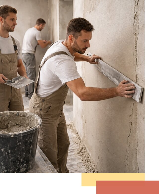 Штукатурка стен без маяков в Коркино быстро и качественно