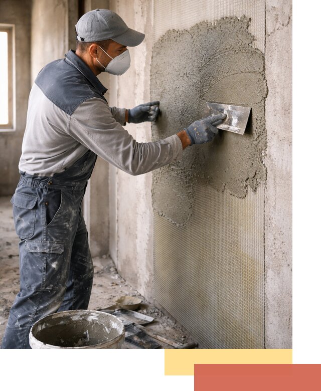 Штукатурка стен по сетке в Коркино под ключ качественно и быстро