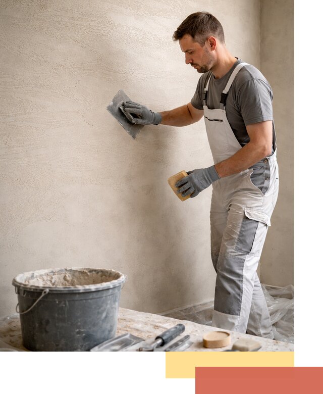 Декоративная штукатурка травертин в Коркино для стен и потолков