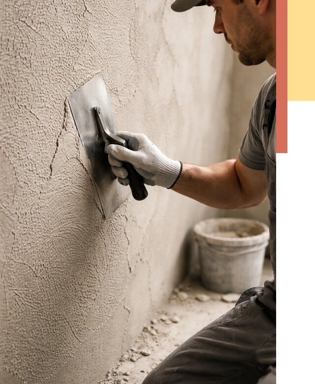 Структурная штукатурка стен в Коркино от 4671 руб. под ключ | ОТДЕЛОЧНИК-Крк