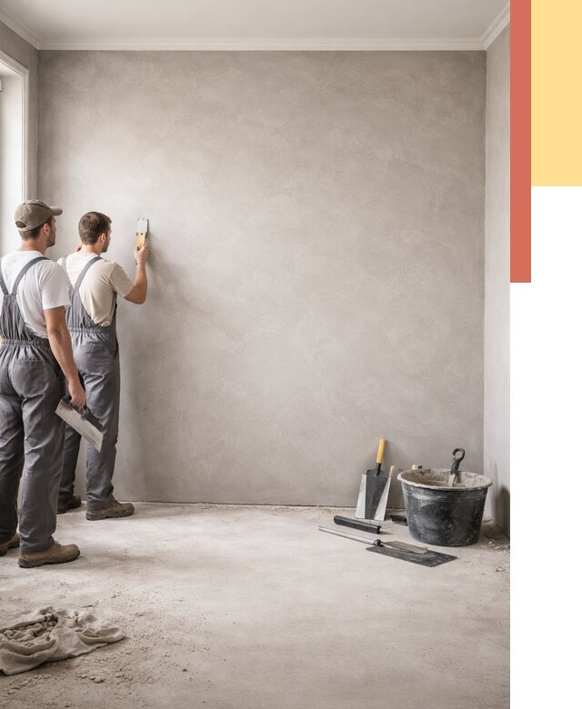 Микробетон на стены в Коркино от 1298 руб. — нанесение и отделка | ОТДЕЛОЧНИК-Крк