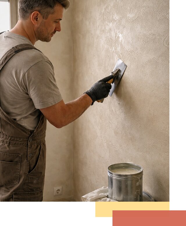 Нанесение воска на штукатурку в Коркино для защиты и блеска