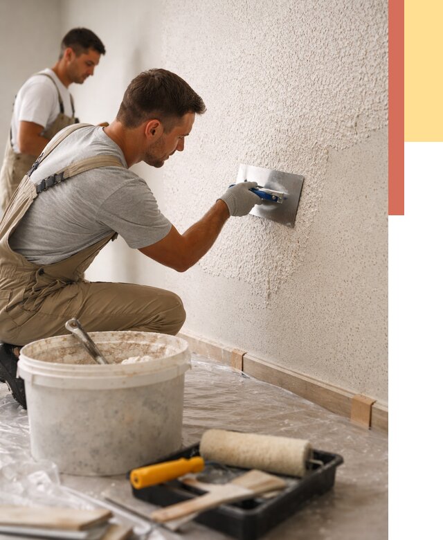 Нанесение жидких обоев в Коркино от 7786 руб./м2 — быстро и недорого | ОТДЕЛОЧНИК-Крк