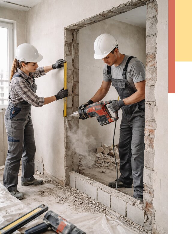 Создание проемов в стенах в Коркино от 6748 руб. — алмазная резка и расширение | ОТДЕЛОЧНИК-Крк