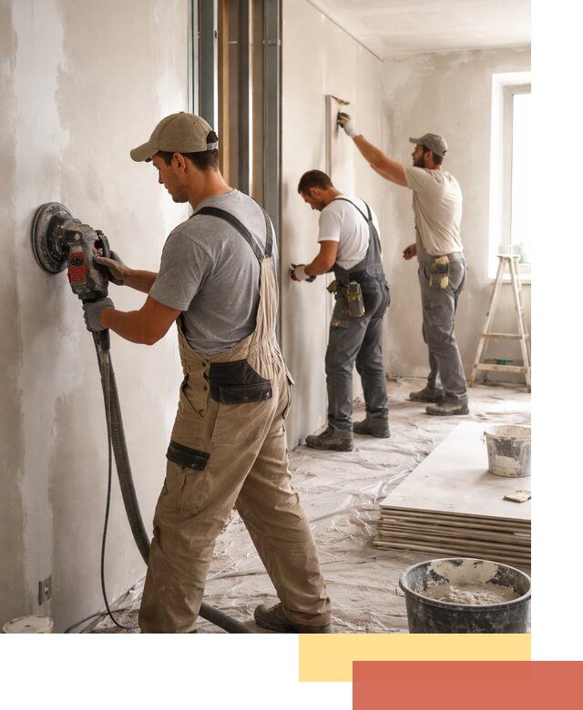 Профессиональная отделка стен в Коркино качественно и в срок