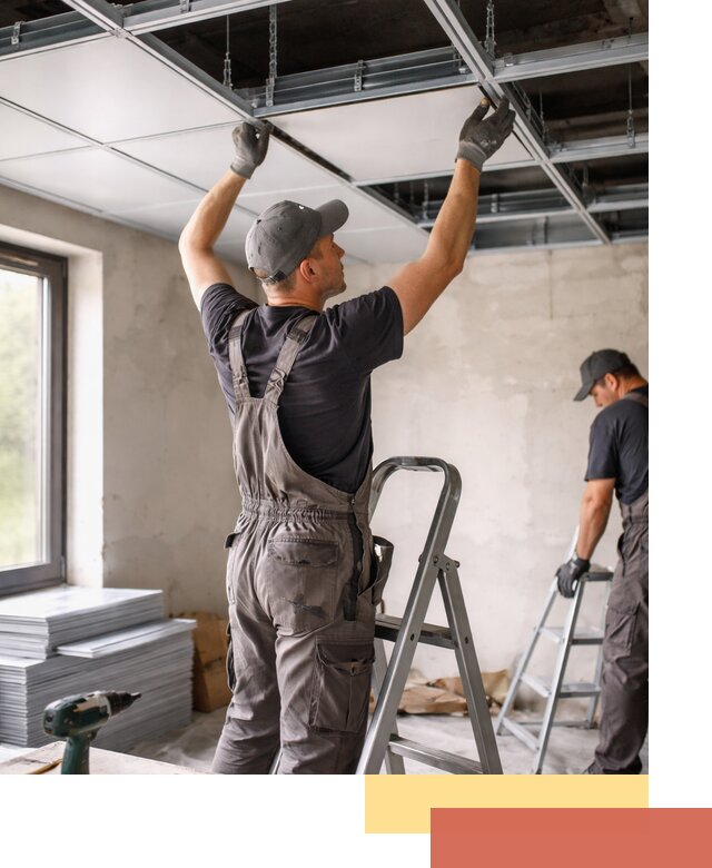 Монтаж кассетного потолка в Коркино качественно и быстро