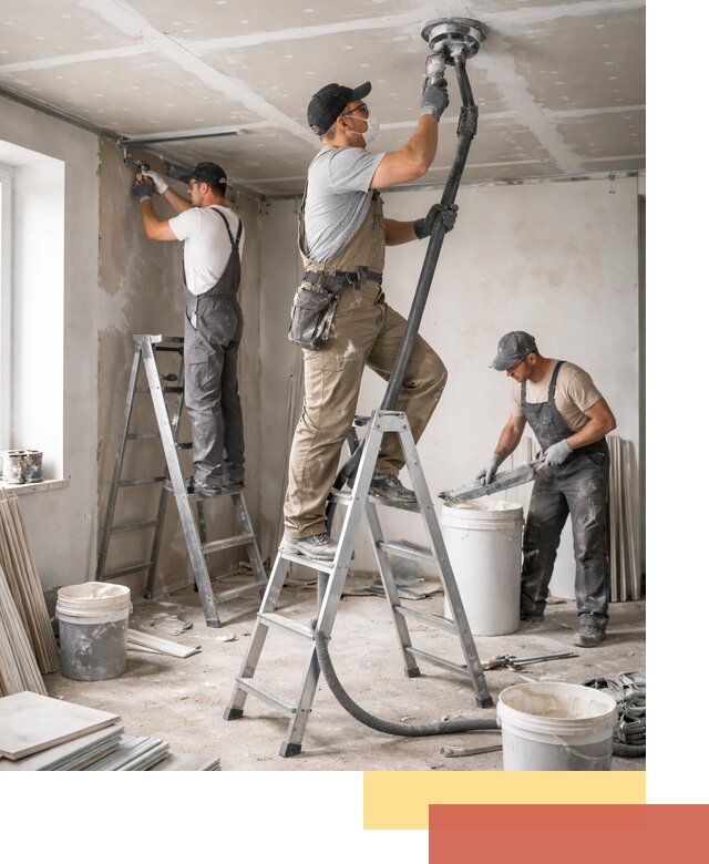 Ремонт потолка из гипсокартона в Коркино: быстрый и качественный монтаж