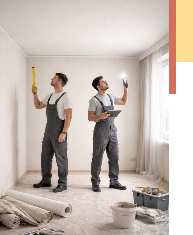 Отделка потолка в Коркино недорого от 779 руб/м2 | Услуги ОТДЕЛОЧНИК-Крк