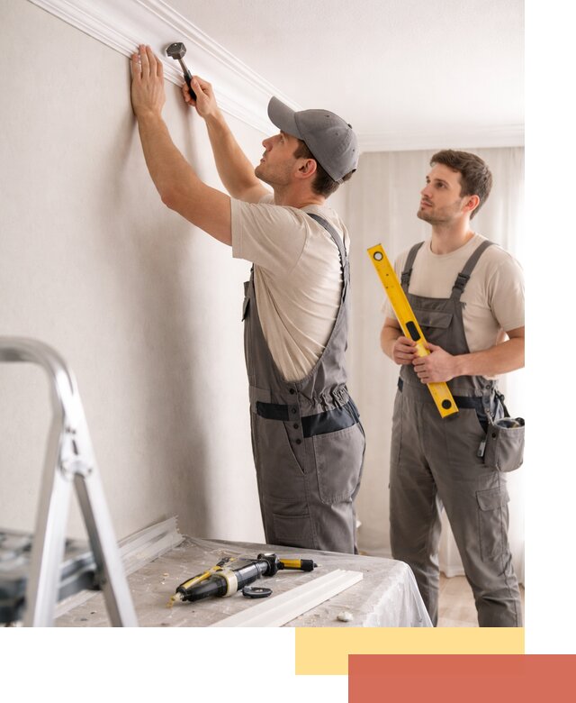 Монтаж потолочного плинтуса в Коркино качественно и быстро